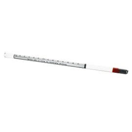 EISCO Universal Laboratory Hydrometer in Hard Plastic Case- Measure Specific Gravity Range 0.700 to 2.000-0.01 Graduations - Dual Scale for Light and Heavy Liquids