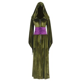 Roeutoo Padme Costume Dress Belt Women Outfits Queen Amidala Cosplay Green Outfit Accessories Adult