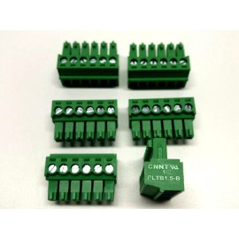 Cnnt Phoenix Contact Phoenix Connector PCB Terminal Block 6 Pin 3.81mm Set of 6