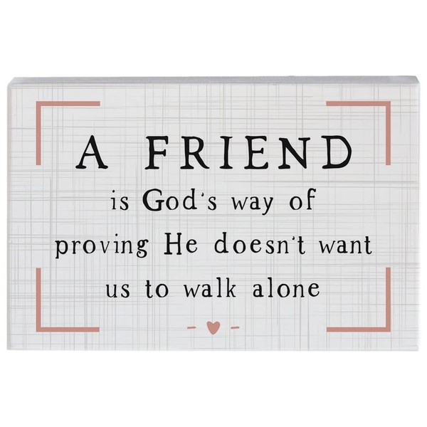 Simply Said, INC Small Talk Friendship Sign, A Friend is