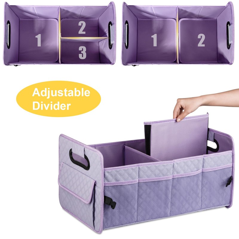JiatuA Car Trunk Organizers and Storage for SUV, Collapsible Multi