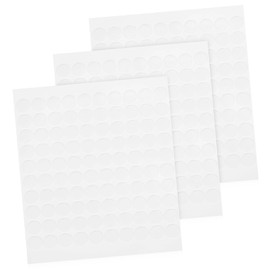 Operitacx 300stücke Transparente Runde Doppelseitige Klebepunkte Paste Punkt Aufkleber Für Diy Basteldekoration Wasserfeste Klebepunkt Zum Basteln