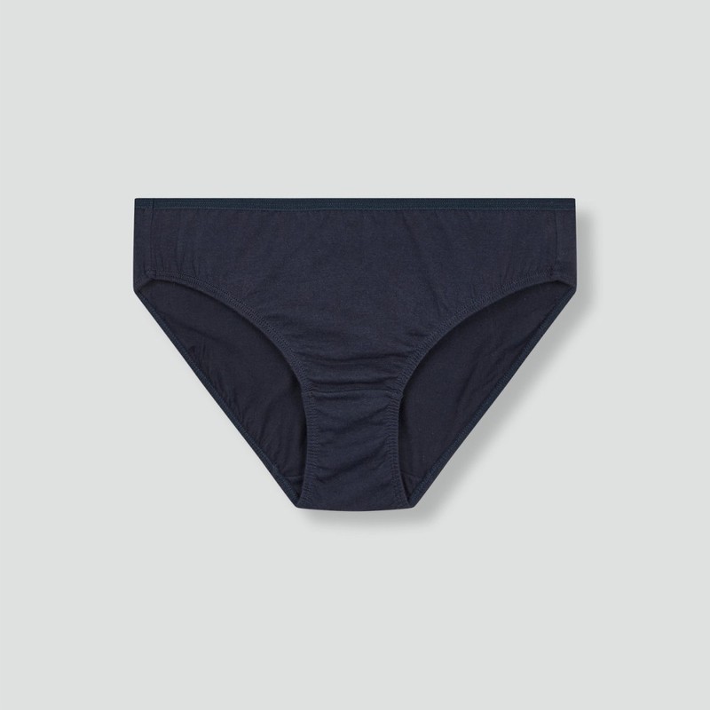 JAJU [JAJU] Women's Cotton Basic Hip Hugger Panty 3-Pack_Black