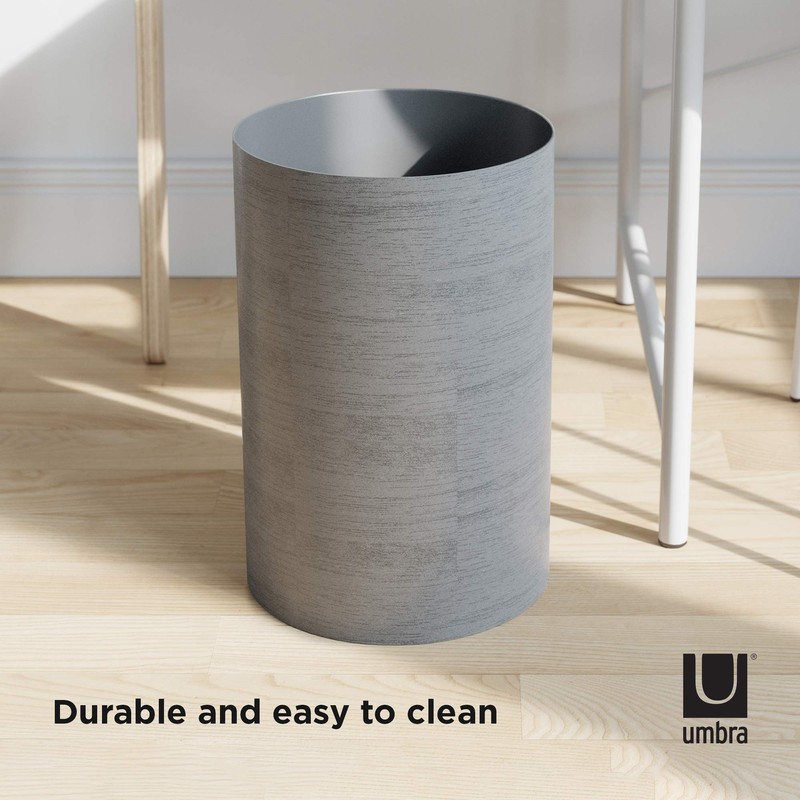Umbra Treela Small Trash Durable Garbage Can Waste Basket for