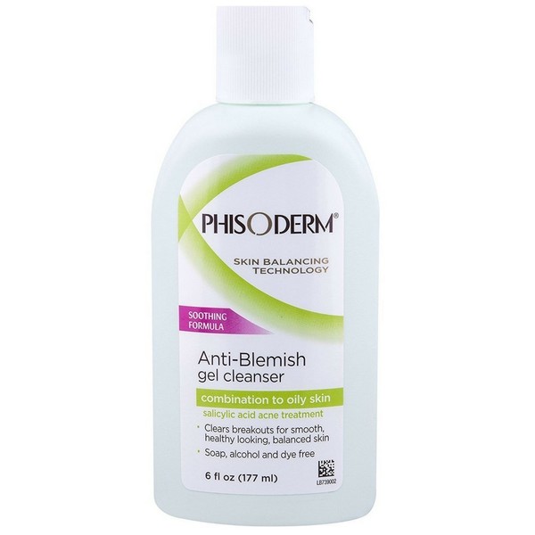 Phisoderm Anti-Blemish Gel Cleanser 6 oz
