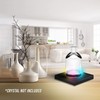 ASENTE 16 LED Multi-Color Light Stand Base- Lighted Acrylic Display,