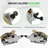 M MATI Front Left Right Brake Calipers & Pads for