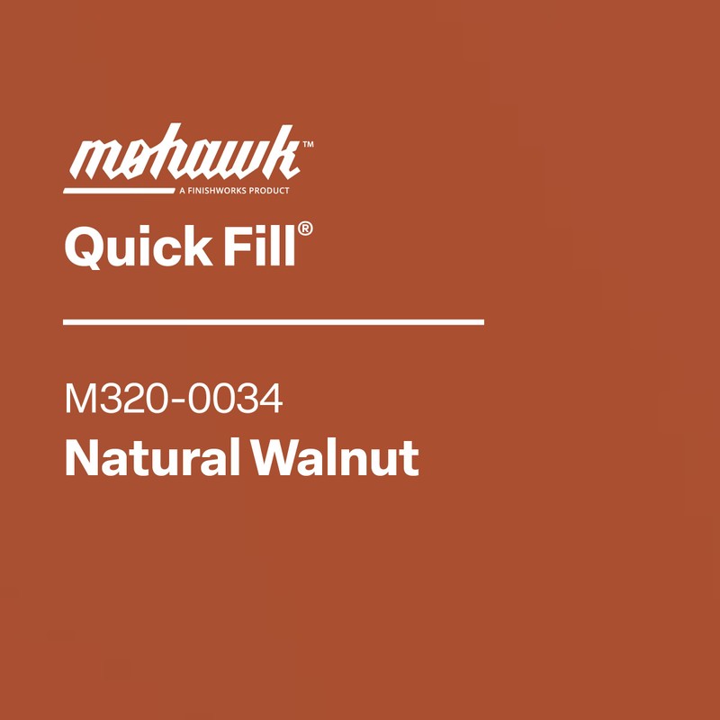 Mohawk Quick Fill Burn in Stick, Natural Walnut, M320-0034, 1