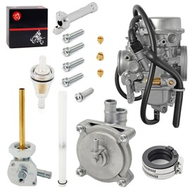 Carburetor Carb and Fuel Petcock + Fuel Gas Auto Petcock Valve Intake Manifold For HONDA Shadow VLX 600 VT600 C CD 1999-2007