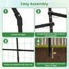 Giantex Garden Arch Trellis for Climbing Plants, 7.5FT Tall Plant