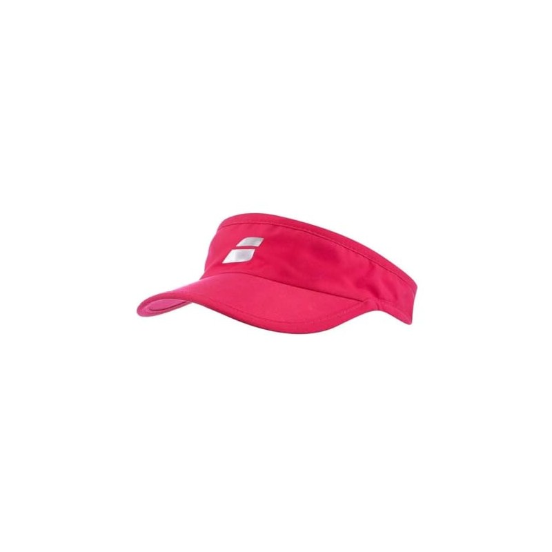 Babolat Visor Hat Pink (5028) (Babolat Adult's Visor Red Rose),