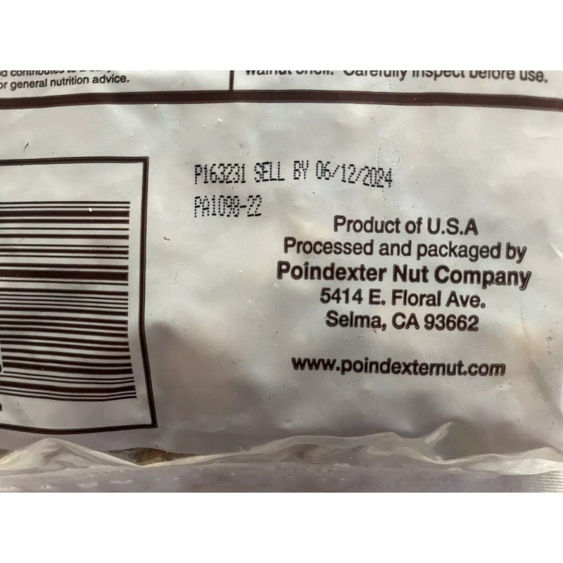 Poindexter Nut Company 4 x 1 lbs Super Fresh California