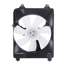 TYC 610970 Cooling Fan Assembly Compatible with 2006-2011 Honda Civic , Black