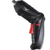 Cordless Electric Screwdriver for DIY, Rotated 90° Handle, Equipped with LED Worklight & Charger, Ideal Home & Office Tool