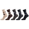Mat and Vic's Mens Socks (5 Pair Pack) Cotton Classic