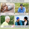 Haysandy 6 Pcs Cooling Skull Cap Motorcycle Helmet Liner Men