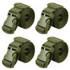 MAGARROW 65" × 1.5" Utility Straps with Buckle Adjustable, 4-Pack