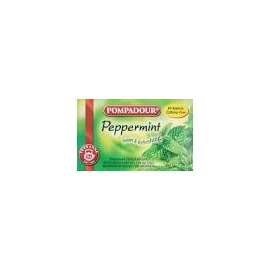 TEEKANNE Pompadour Peppermint Herbal Tea 4 Boxes Enveloped teabags 20 teabags per Box