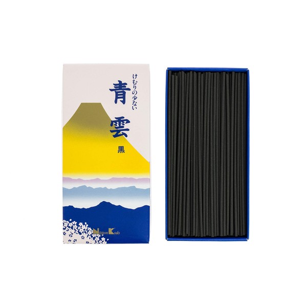 Nippon Kodo - 258 - Seiun Chrysanthemum Incense Sticks - 16 x 8 x 3 cm - Blue
