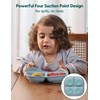 BABELIO Powerful Suction Plates for Baby and Toddler, 100% Food