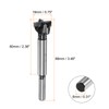 sourcing map Forstner Drill Bit 19mm / 3/4" K30/C1 Tungsten