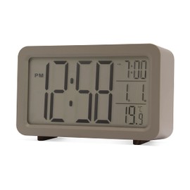 Acctim Harley Superbrite® Modern Digital Alarm Clock (Pigeon Grey)
