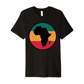 Cool Africa Design for Men Women Afrocentric African Print Premium T-Shirt