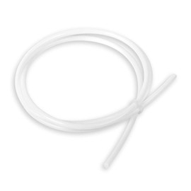 Quickun PTFE Teflon Tubing Tube, 1mm ID x 3mm OD Teflon Tube for 3D Printer, 10Ft Length