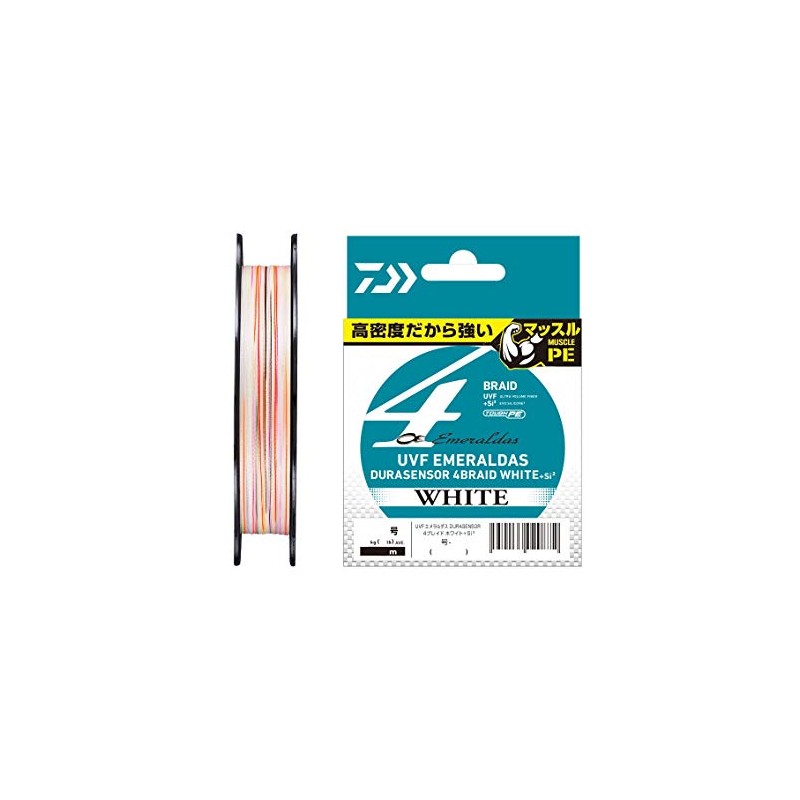 Daiwa PE Line UVF Emeraldas Dura Sensor + Si2, No.