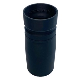 Maker Fixer Male Dust Extraction Adaptor Compatible with DeWalt AirLock, 25mm-100mm OD Outer Diameter, Various Sizes (Male OD 45mm (1.75"))