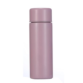 4 oz Mini Water Bottle Mini Insulated Stainless Steel Bottle Purse Water Bottles Cute Leak Proof Water Flask Keeps Drink Cold and Hot for Purse Kids Women Lunch Bag Coffee Tea, Pink,Purple (Pink)