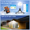 JIAXIZ Solar Shed Light - Pendant Light Indoor Outdoor,120 LED
