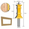 MAYLNE Router Bit Set 1/2 Inch Shank Frame Crown Mitered