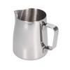 Milk Frother Cup 380ml 304 Stainless Steel High Durability Multifunctional
