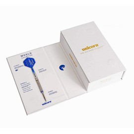 Unicorn Darts 2019 Edition - Gary Anderson World Champion 90 Percent Tungsten Dart, Blue, 21 g