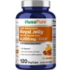 NusaPure Royal Jelly 10:1 Extract, 400 mg Equivalent to 4000mg