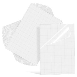 Tofficu 50Sheets Self Laminating Photo Sheets Laminating Pouches Easy to Install Protects Photos from Water Dust Strong Material for Lasting Use