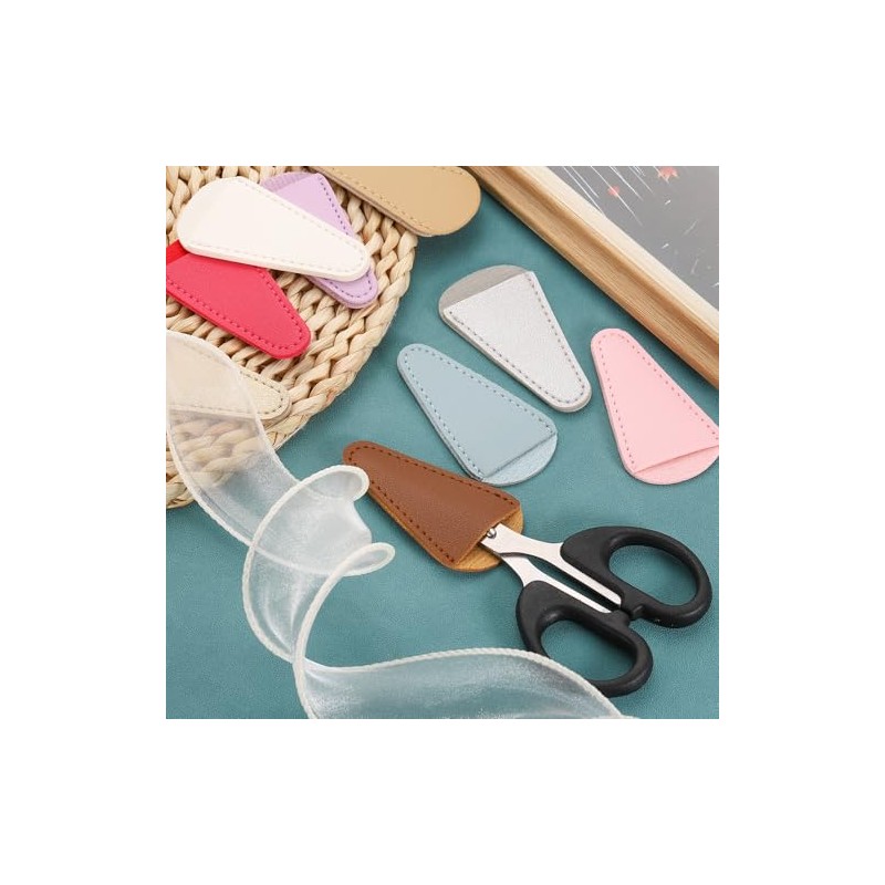 sourcing map 3Pcs Scissors Sheath, 2.9" x 1.5" Scissors Cover