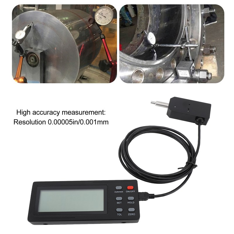 Micrometer Digital Display 0.00005in 0.001mm Resolution Multifunctional High Accuracy Measurement