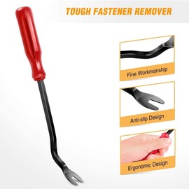 5 Piezas de Plástico Duro Trim Removal Tool Set Plástico Metal Auto Estéreo Radio para Puerta Panel de Clip Tablero de Instrumentos Eliminación de Molduras Instalación Juego de Herramientas (5 Pcs)