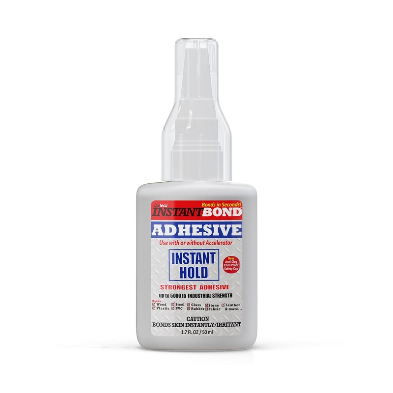 Instant Bond Super Fast Strongest Glue & Accelerator Small Kit