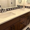 Black Starry Tile Stickers - Fireplace - Waterproof & Removable
