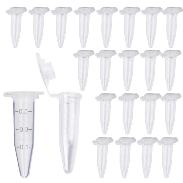 HUAZIZ Pack of 300 Micro Centrifuge Tubes, Reaction Vessels, Fabric