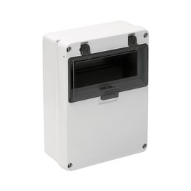 Wasserdichte Box für 8 Elemente, wasserdicht, sicher und vielseitig, ideal für die Aufbewahrung und den Schutz von Gegenständen im Freien.