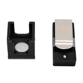 Aluminum Billiard Chalk Holder, Aluminum Universal Dry Oil Pool Holder Chalk Holder for Pool Cues, Holder Tip Pricker Chalk Lightweight Metal Billiard Accessories (Black)