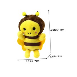 TOPPERFUN Bee Stuffed Animal Toys Plush Bumblebee Stuffed Bee Small Plush Honeybee Supply For Holiday Party And Birthday Party Favors
