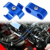 X AUTOHAUX 3pcs AN4 Car Hose Separator Clamp Fuel Line
