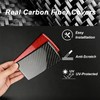 FXETRNL Real Carbon Fiber Steering Wheel Button Frame Covers -