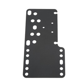 Racing Game Handbrake Mount Bracket, High Hardness USB Handbrake Plate Anti Deform Black SIM Holder for Repairing