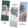 BIUDECO 3pcs Double-sided Brush Exfoliating Bath Gloves Body Scrubber Bubble
